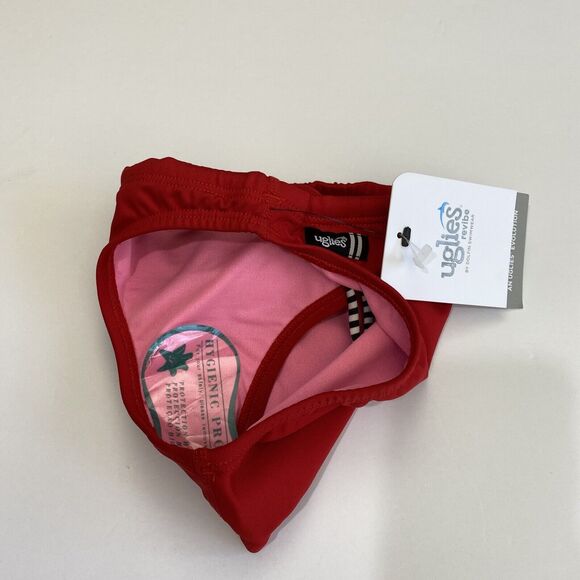 small reversible‎ dolfin brand uglies swim bottoms Women’s Red Beach Pool - Picture 10 of 16